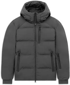 Bugatti Dynamic Series Stretch Sorona Kurzjacke mit Kapuze (24963349) dunkelgrau