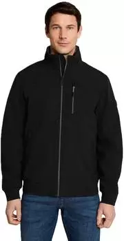 Tom Tailor Blouson Jacke mit verstaubarer Kapuze (1050932) black