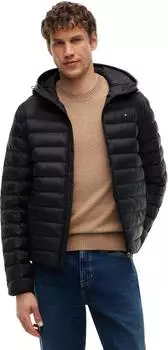 Tommy Hilfiger Hooded Packable Jacket (MW0MW43464) black