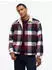 Tommy Hilfiger Brushed Flannel Teddy Collar Oversized Shacket (DM0DM23523) dark night navy buffalo check