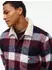 Tommy Hilfiger Brushed Flannel Teddy Collar Oversized Shacket (DM0DM23523) dark night navy buffalo check