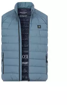 Marc O'Polo Steppweste regular mit praktischer Packtasche (5000011007) black pepper