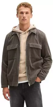 Marc O'Polo Cord-Overshirt regular mit Rei&szlig;verschluss (5000014600) skipping stone