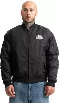 Lonsdale TORKSEY Bomberjacke Boxy Fit (118130) black/white