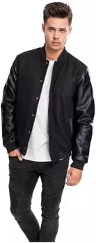 Urban Classics TB201 Oldschool College Jacke schwarz