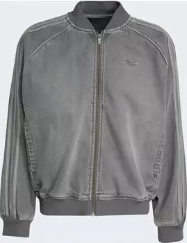 adidas SST Adicolor Loose Black Wash Jeansjacke grau (Herren) (JW5915)