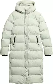 Superdry Langer Steppmantel aus Mikrofaser Mantel puritane grey (Herren) (W5011738A-2WW)