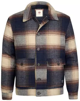 Petrol Industries Hemdjacke mit Karomuster (M-3060-JAC114) royal navy