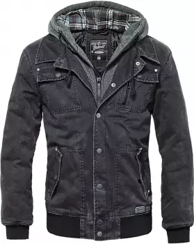 Brandit Dayton schwarz/washed