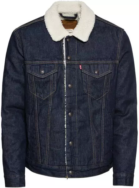 Levi's Herren Type Sherpa Trucker Jacket, Rockridge, S
