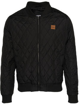 Urban Classics Diamond Quilt Nylon Jacket (TB862) black