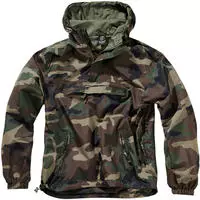 Brandit BD3162-00992, Brandit Summer Pull Over Jacket Camouflage Herren Brandit BD3162-00992, Brandit Summer Pull Over Jacket Camouflage Herren