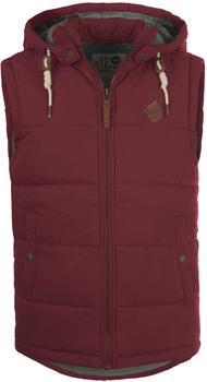 Solid Vest Dry wine red