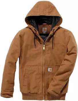 Carhartt Duck Quilt-Lined Active Jacket brown