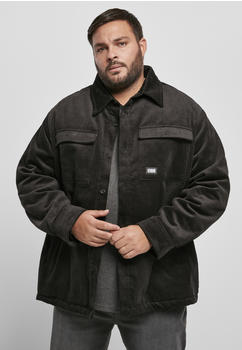 Urban Classics Corduroy Shirt Jacket Black (TB3932-00007-0039) schwarz