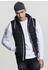 Urban Classics Small Bubble Hooded Vest Blk/blk (TB510-00050-0046) black/white