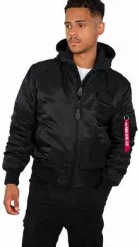Alpha Industries MA-1 ZH Back Print (128113) black/white