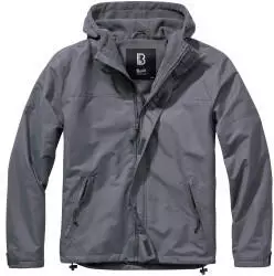Brandit Windbreaker Frontzip (3167) anthracite