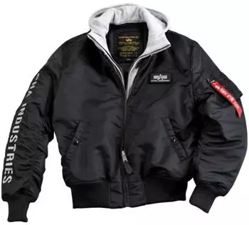 Alpha Industries MA-1 D-Tec SE (133104-285) black/reflective