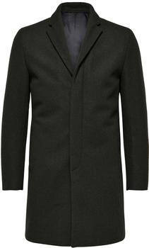 Selected Slhbrove Wool Coat B Noos (16064354) dark green