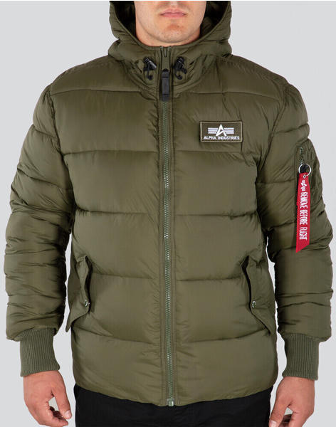 Alpha Industries Herren Hooded Puffer Alpha FD Damen Winterjacke