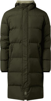 Marc O'Polo Long puffer jacket with a water-resistant outer surface (129096070314) burnt leaf