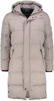 Marc O'Polo Long puffer jacket with a water-resistant outer surface (129096070314) flint stone