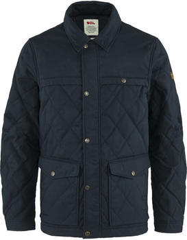 Fj&auml;llr&auml;ven Classical G-1000 Silent Eco Quilted Jacket dark navy