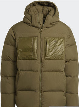 Adidas Down Regen Hooded Puffer Down Jacket focus olive (H13563)
