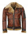 kastanie/cappuccino: Hollert Bomberjacke B16 Rocky Sylvester Style