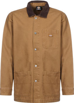 Dickies Duck Canvas Summer Chore Coat stone washed brown duck