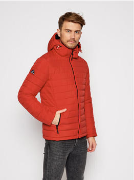 Superdry Fuji Quilted Jacket (M5010201A) high risk red