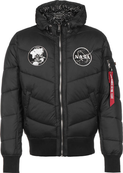 Alpha Industries Hooded Puffer Voyager (118102) black