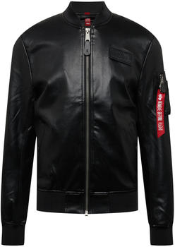 Alpha Industries Vegan Leather Jacket (106108) black