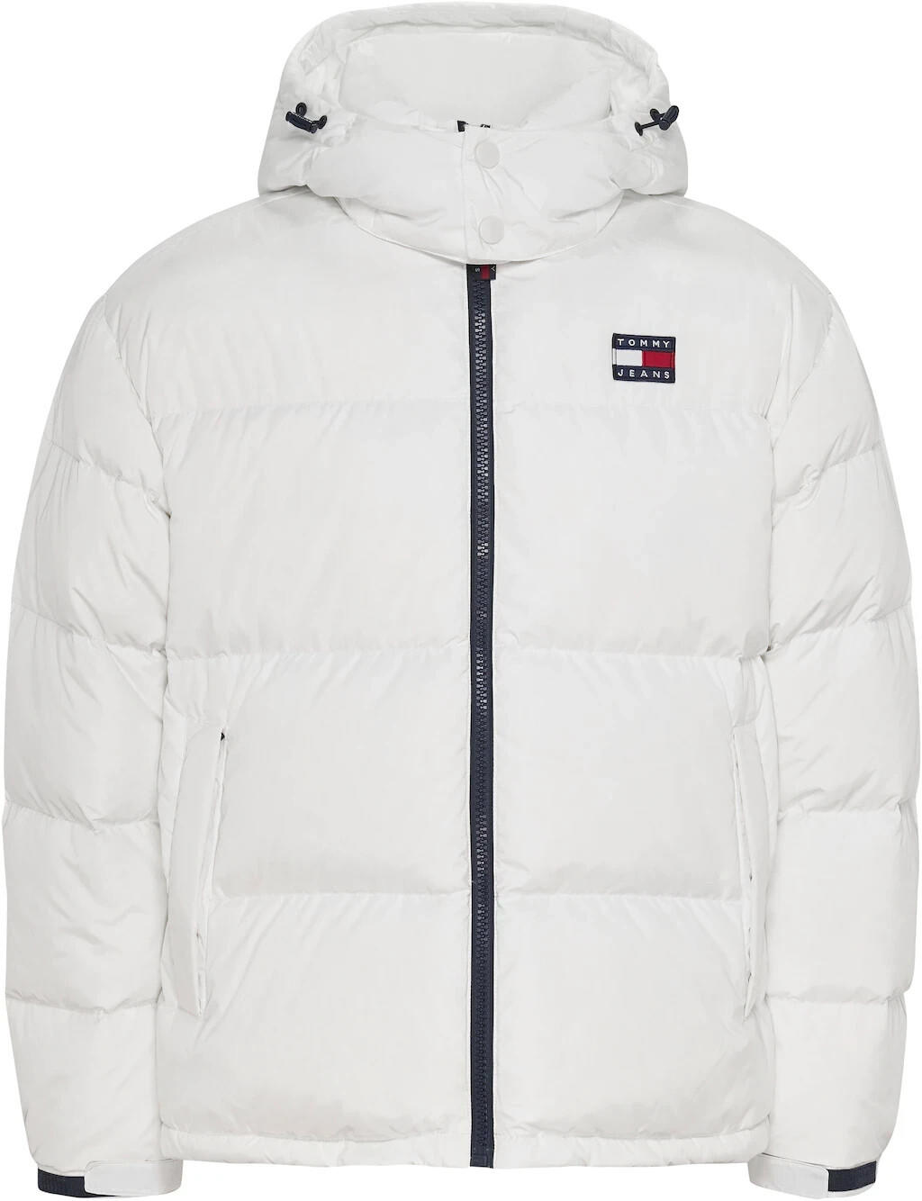 Tommy Hilfiger Removable Hood Alaska Puffer Jacket (DM0DM15445) white ...