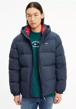 Tommy Jeans Herren Daunenjacke TJM Essential Winter, Blau