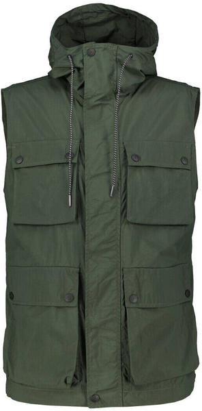 Marc O'Polo Hooded Utility Bodywarmer made of recycled fabric (226080672000) deep well