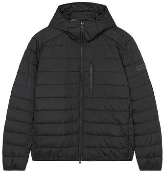 Marc O'Polo Hooded Quilted Jacket Made of recycled fabric (M28096070016) black