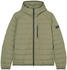 Marc O'Polo Hooded Quilted Jacket Made of recycled fabric (M28096070016) olive