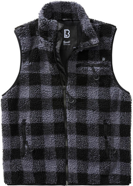 Brandit Teddyfleece Vest Men (5025) black/grey