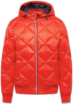Tommy Hilfiger Diamond Quilted Hooded Jacket (MW0MW27588) empire flame