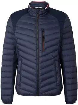 Tom Tailor Steppjacke Wattierter Outdoor Übergangs Blouson Hybrid Jacke