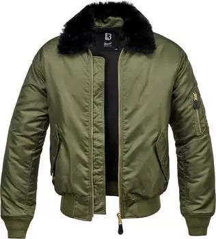 Brandit MA2 Jacket Fur Collar (3175) olive