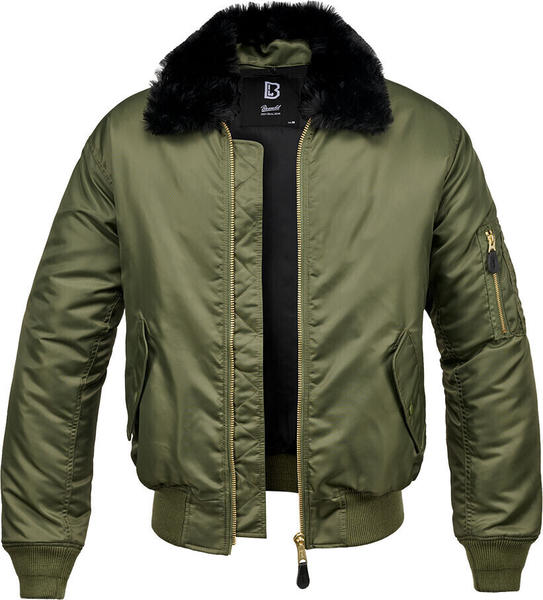 Brandit MA2 Jacket Fur Collar (3175) olive