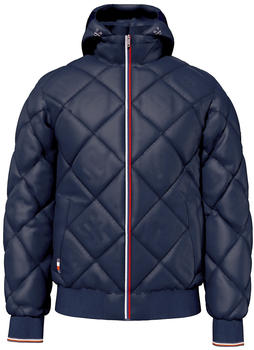 Tommy Hilfiger Diamond Quilted Hooded Jacket (MW0MW27588) desert sky