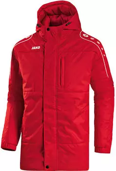 JAKO Coachjacke Active (7197) rot/wei&szlig;