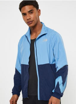 New Balance Graphic Impact Run Packable Jacket blue