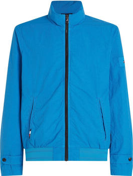 Tommy Hilfiger Garment-Dyed Funnel Neck Jacket (MW0MW31078) shocking blue
