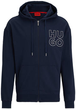 Hugo Stacked Jacket Hood (hbeu50501601405) Dunkelblau