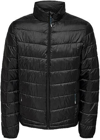 Only & Sons Carven Quilted Puffer Jacket (22023051) black